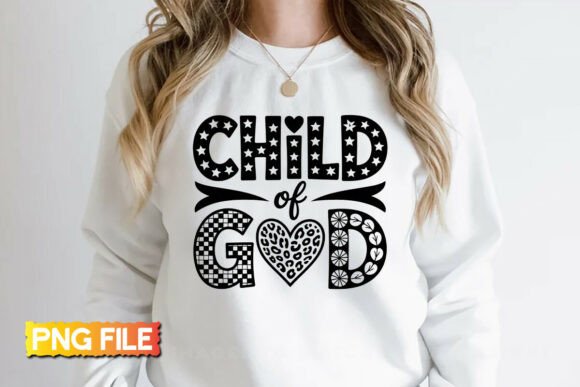 Child of God Png: Faith-Based Graphics for T-Shirt & Brand Design