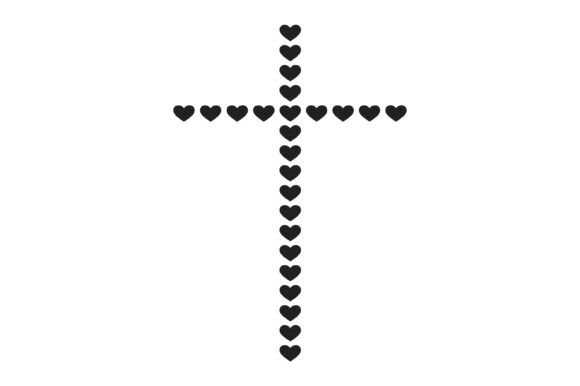 Heart Cross Minimalist Love SVG Design Review for Graphics & T-Shirt Designs