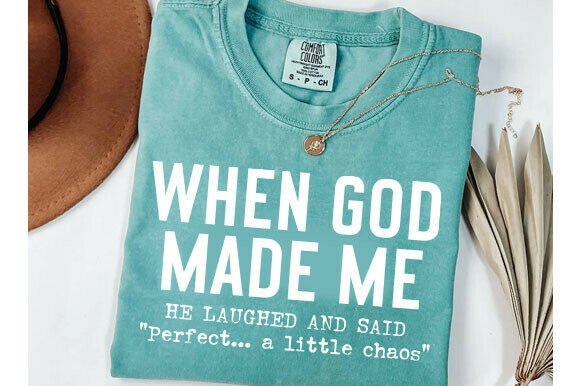 Perfect a Little Chaos Svg: Graphics & T-Shirt Designs